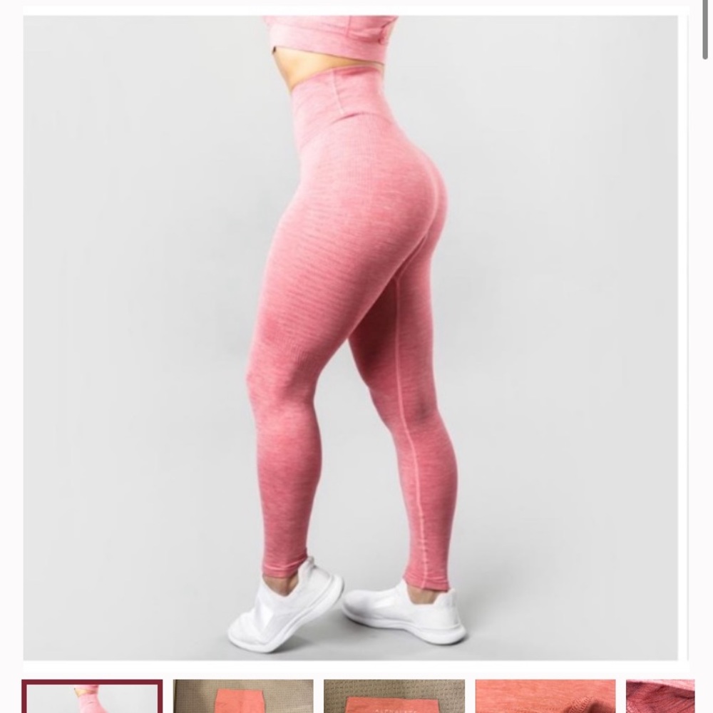 Alphalete Halo Leggings - Rose Pink